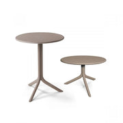 Nardi Step Dove Grey Polypropylene Table Ø60 Double Height
