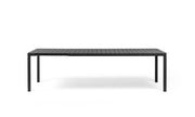 Nardi Tevere Extendable Rectangular Table 100 x 211 / 275 cm H 76.5 cm Anthracite