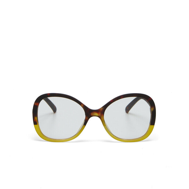 okkia okkia occhiale da lettura mod verona premontato butterfly soft touch spring anti luce blu havana giallo diottrie 2 50 ean 8056211374487