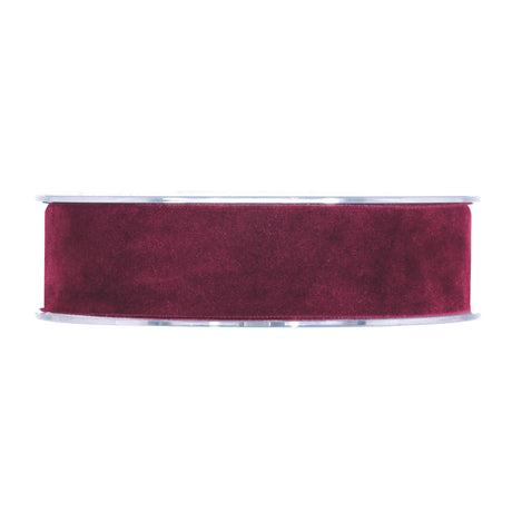 immagine-1-piovaccari-nastro-double-velvet-h-25-mm-l-7-mt-bordeaux-ean-8055320627934