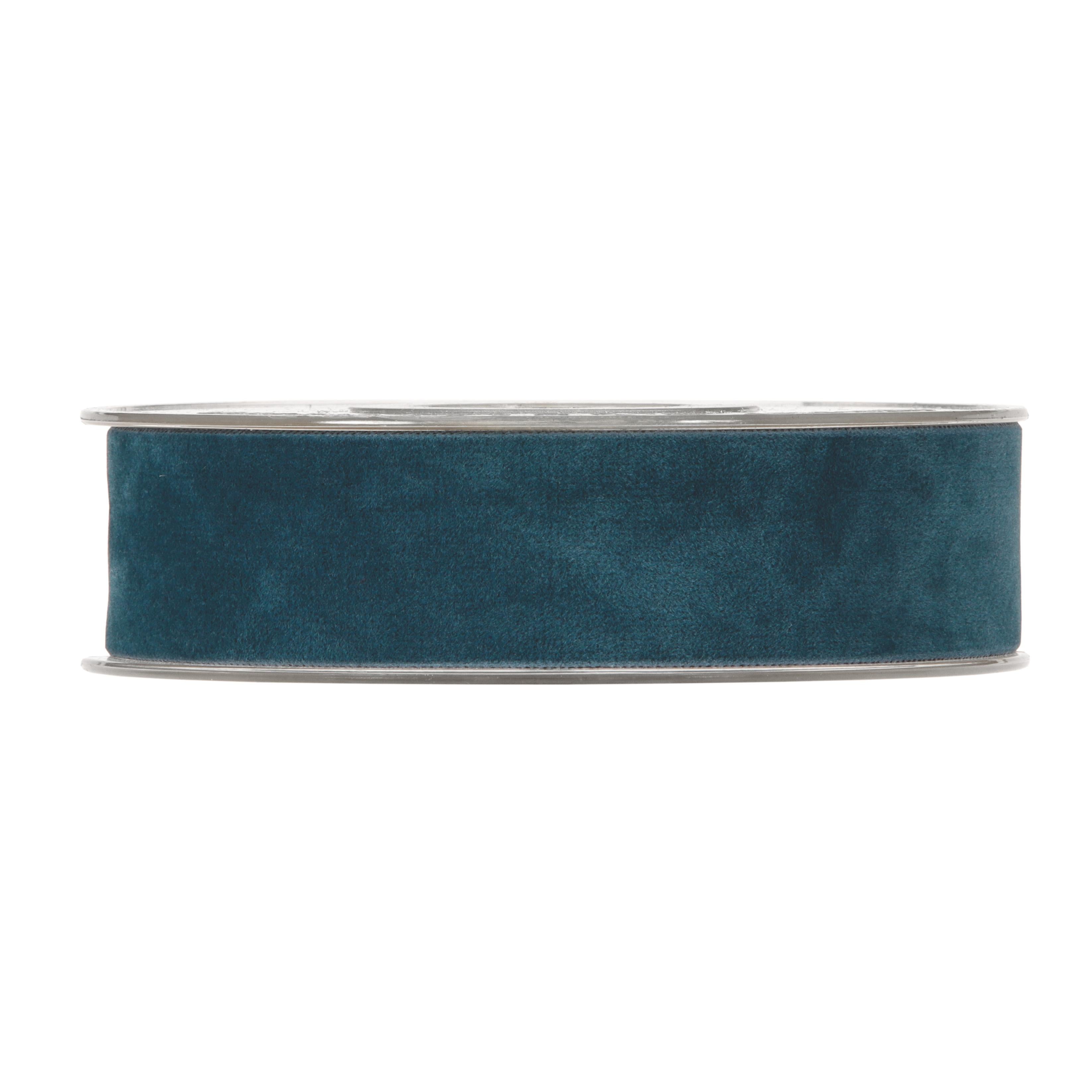 immagine-1-piovaccari-nastro-double-velvet-h-25-mm-l-7-mt-smoking-blue-ean-8050534338201