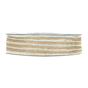 Piovaccari Jute Ribbon Color 6 Mm 35 Mt White