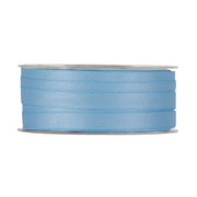 Piovaccari Double Satin Matt Ribbon 10mm 35mt Light Blue