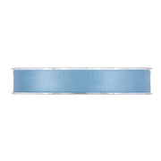 Piovaccari Double Satin Matt Ribbon 15mm 15m Light Blue