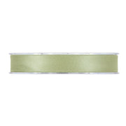 Piovaccari Double Satin Matt Ribbon 15mm 15m Sage