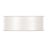 Piovaccari Satin Ribbon 25mm 50m Light Cream Color