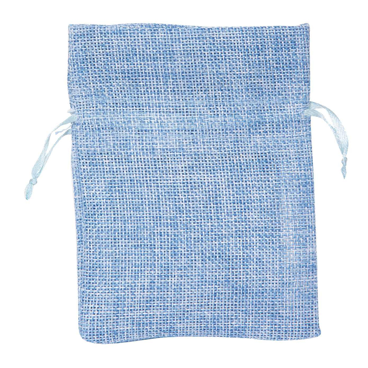 piovaccari piovaccari bustina portaconfetti tela h 12 x 9 cm sky blue 10 pz ean 8052080001615