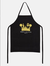 piu forty 40 piu forty 40 grembiule da cucina stampa queen of the kitchen nero scatola regalo ean 8058093544156