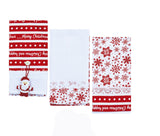 preziosa home preziosa home set 3 pz strofinacci natale nidone ass ricamato 50 x 70 cm cotone 1 pz ean 8050264077395