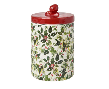 preziosa luxury home preziosa luxury home biscottiera natale in ceramica d 12 cm h 20 cm multicolor ean 8050264117589