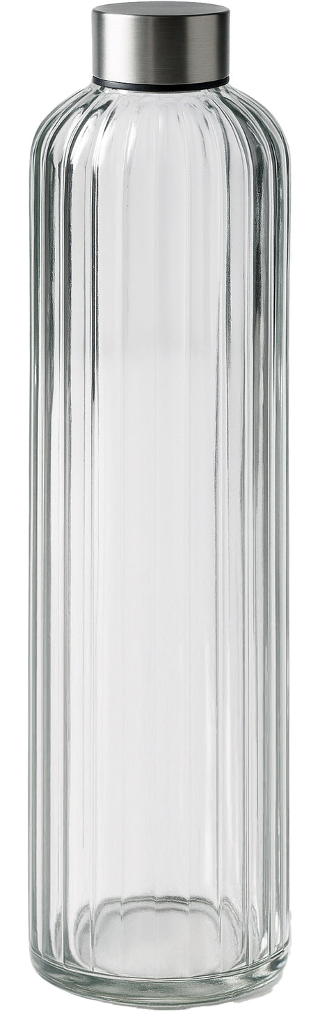 regalo italiano regalo italiano bottiglia boros d 8 cm h 27 cm 1 lt vetro trasparente ean 8057586188112