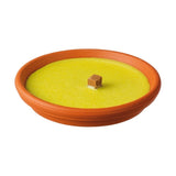 regalo italiano regalo italiano candela citronella terracotta d 17 cm h 3 cm 1 pz ean 8021785387829