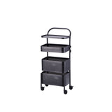 regalo italiano regalo italiano carrello 1 ripiano e 3 ceste ass acciaio 30 x 23 cm h 71 cm 1 pz ean 8057586190115