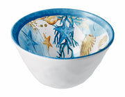 Ad Trend Melamine Bowl Shell D 12 Cm H 6 Cm Blue 1 Pc