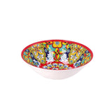 regalo italiano regalo italiano ciotola riano in melamina d 28 cm h 9 cm rosso blu ean 8057586160521