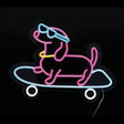 regalo italiano regalo italiano insegna neon led m skate 40 x 30 cm decorazione luminosa da parete ean 8057586212206