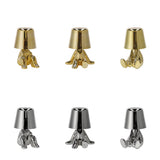 regalo italiano regalo italiano lampada touch ricaricabile eliad d 13 cm h 16 ass oro argento 1 pz ean 8057586149229