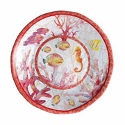 Ad Trend Flat Bottom Melamine Bowl Shell D 22 Cm H 5 Cm Red 1 Pc