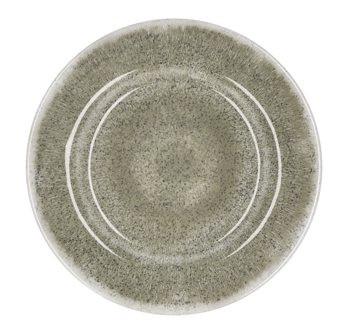 regalo italiano regalo italiano piatto piano in melamina d 28 cm h 3 cm grigio ean 8057586047396