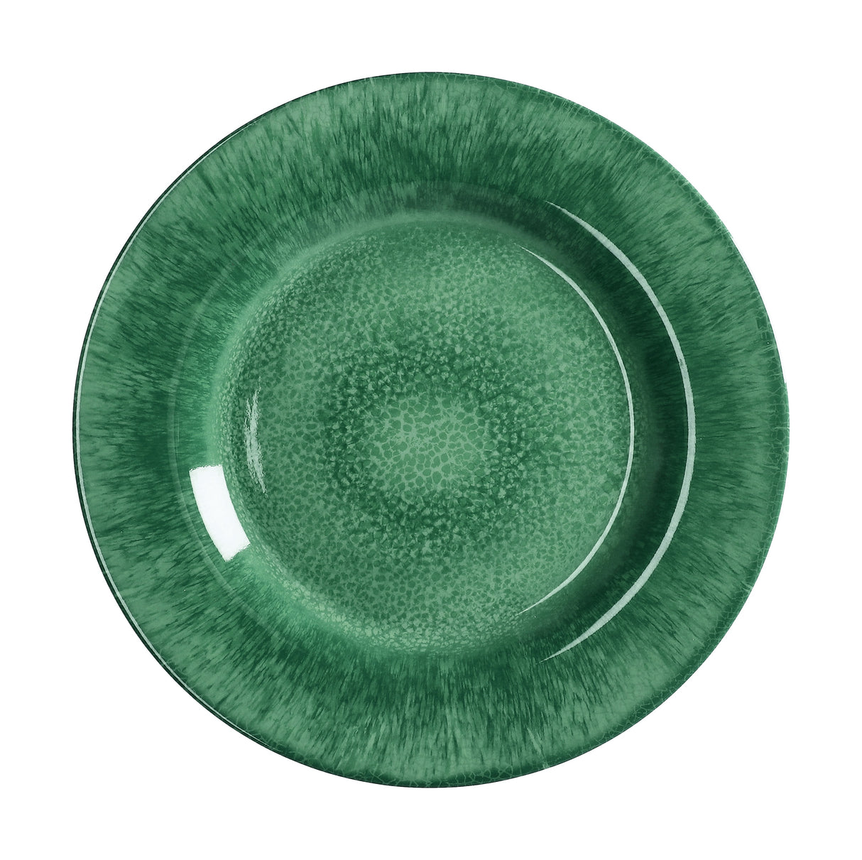 regalo italiano regalo italiano piatto piano melamina d 28 cm h 25 cm verde ean 8057586002746