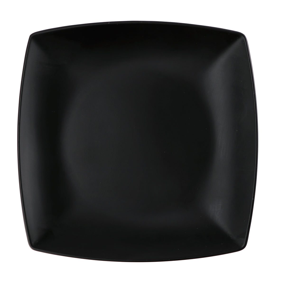 regalo italiano regalo italiano piatto piano melamina raul 26 x 26 cm h 3 cm nero ean 8057586111431