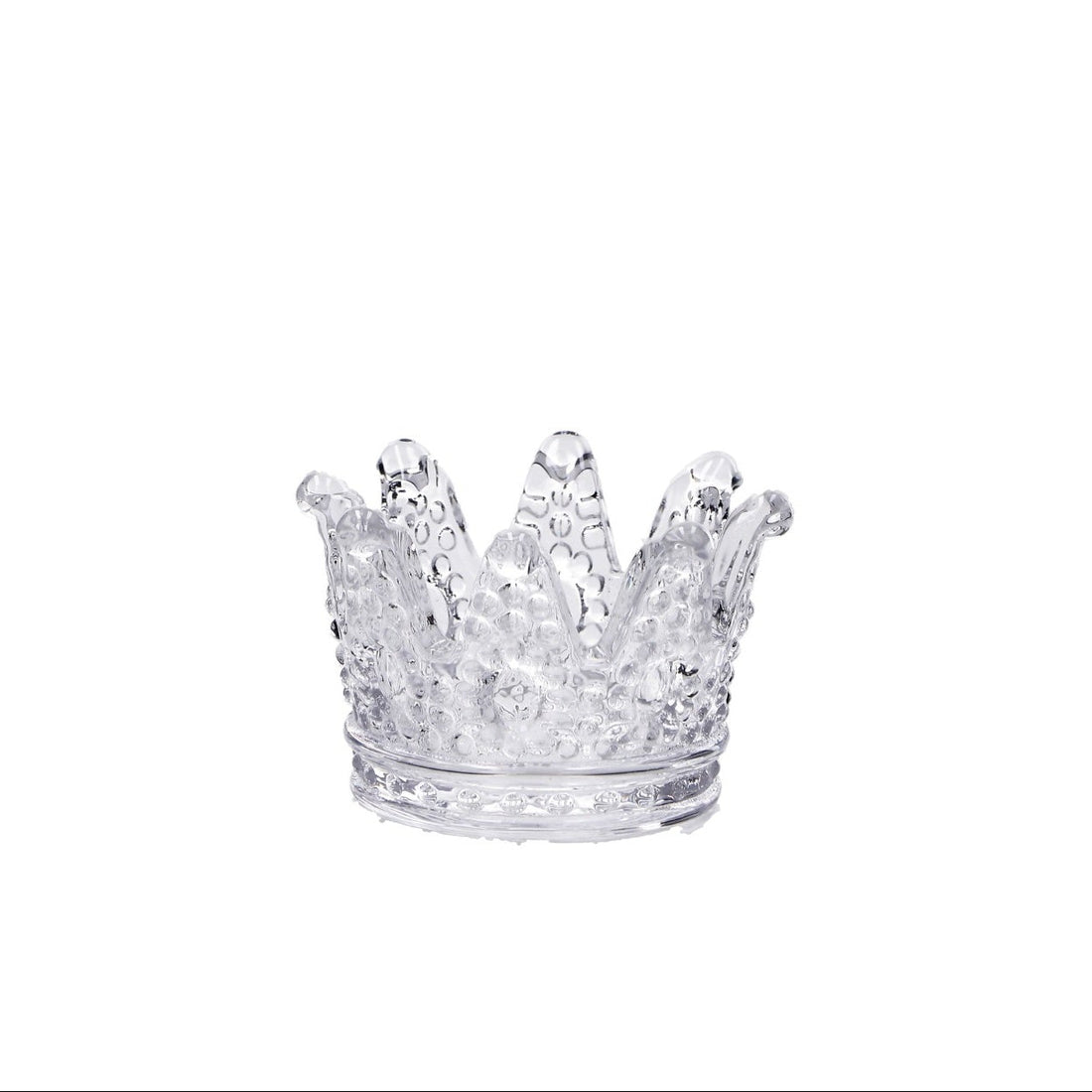 regalo italiano regalo italiano portacandela tealight haki corona d 8 cm h 5 cm vetro ean 8057586201385