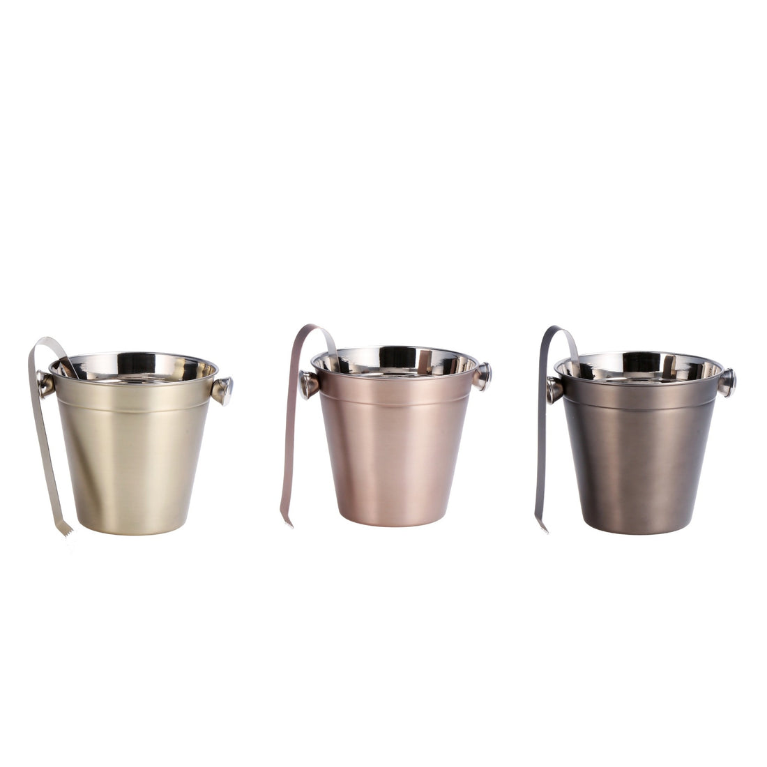 regalo italiano regalo italiano secchiello portaghiaccio con pinza ass d 14 cm h 14 cm 1 pz ean 8057586177284