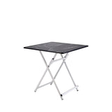 regalo italiano regalo italiano tavolino pieghevole in mdf e ferro 70 x 70 cm h 71 cm tavolo salvaspazio multiuso per casa e cucina ean 8057586091184