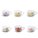 regalo italiano regalo italiano tazza con piattino 16 x 12 cm h 9 cm ass tazza decorativa in ceramica con sottotazza 1 pz ean 8057586191808