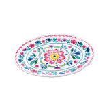 regalo italiano regalo italiano vassoio ovale glen in melamina 40 x 30 cm h 3 cm multicolor ean 8057586160781