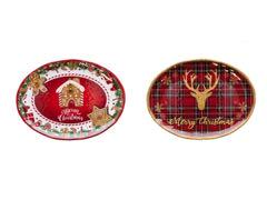 regalo italiano regalo italiano vassoio ovale melamina ass 40 x 30 cm h 25 cm rosso 1 pz ean 8021785829404