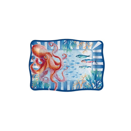 regalo italiano regalo italiano vassoio rettangolare deep in melamina 30 x 21 m cm h 2 cm ean 8057586196322