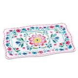 regalo italiano regalo italiano vassoio rettangolare glen in melamina 36 x 23 cm h 2 cm multicolor ean 8057586160828