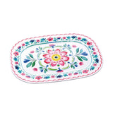 regalo italiano regalo italiano vassoio rettangolare glen in melamina 43 x 32 cm h 2 cm multicolor ean 8057586160798