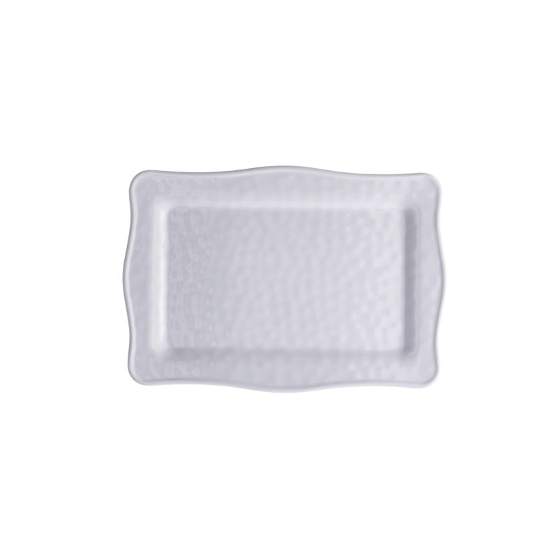 regalo italiano regalo italiano vassoio rettangolare in melamina 30 x 21 x 2 cm bianco ean 8057586002661