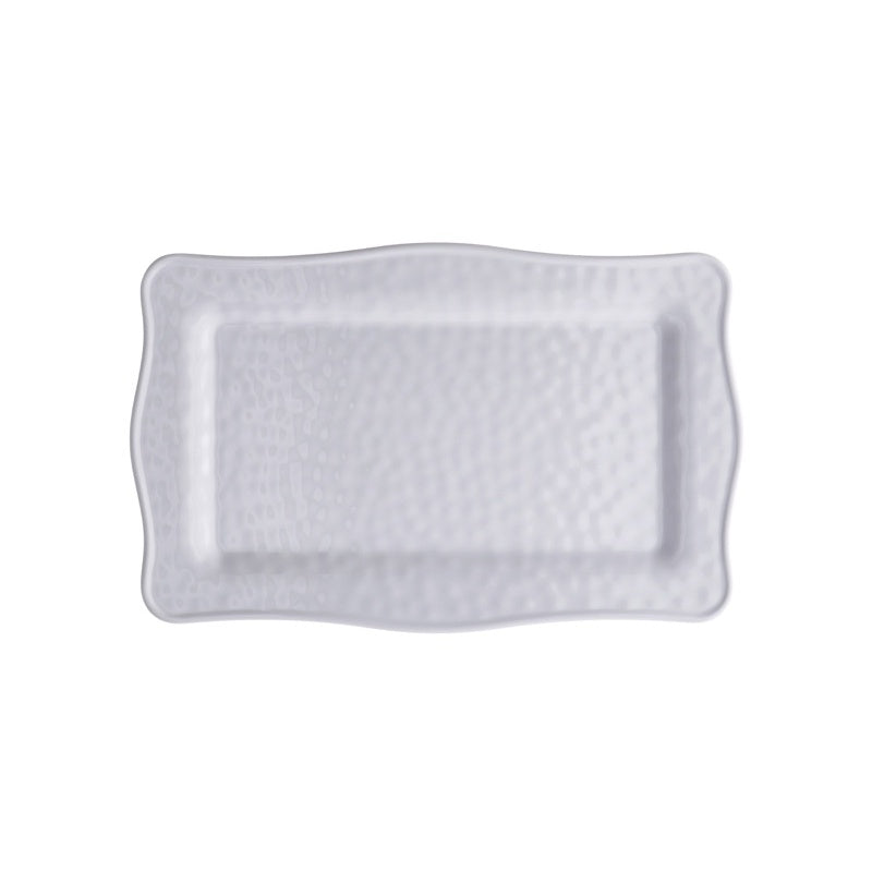regalo italiano regalo italiano vassoio rettangolare in melamina 36 x 23 x 2 cm bianco ean 8057586002678