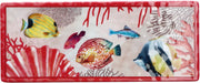 Ad Trend Rectangular Melamine Tray Alyssa 27 x 11 Cm H 2 Cm Red 1 Pc