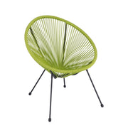 Ad Trend Outdoor Chair Green Woven 68×62 H 82 cm