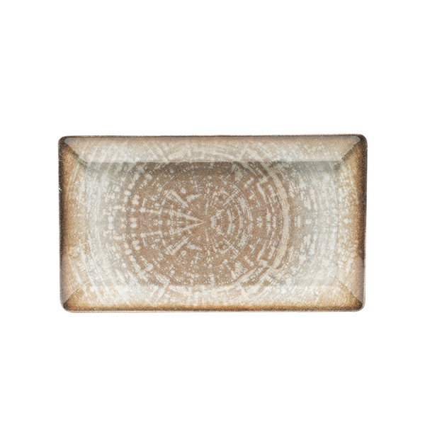 saturnia saturnia piatto kimi rettangolare 29 x 175 cm porcellana decorato crete ean 8003342038559