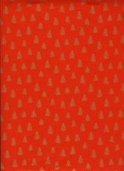Saul Sadoch Christmas Gift Paper Ecocarta H 0.70 Mt L 25 Mt Red