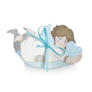 Scotton Sitting Angel 90 x 30 x 75 Mm Blue 10 Pcs