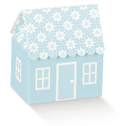 Scotton Flower House 60 x 40 x 70 Mm Light Blue 10 Pcs