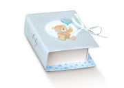 Scotton Book Box Little Bear 70 x 60 x 30 Mm Blue 10 Pcs