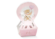 Scotton Hot Air Balloon Box 60 x 40 x 145 Mm Little Bear Pink 10 Pcs