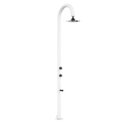 SINED Luna Alu Bianca Sensor Aluminium Shower Double Water Connection Shower Head Iswitch Led Grey