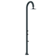 SINED Luna Alu Grey Sensor Aluminium Shower Double Water Connection Shower Head Iswitch Led Grey