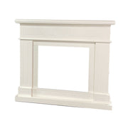SINED Mpc Fireplace Frame Lipari White Cream White Fireplace Frame Lipari Cream White