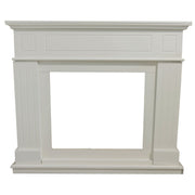SINED Mpc Fireplace Frame Pienza White Cream White Fireplace Frame Pienza Cream White