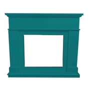 SINED Mpc Fireplace Frame Pienza Turquoise Blue Turquoise Fireplace Frame Pienza Blue Turquoise