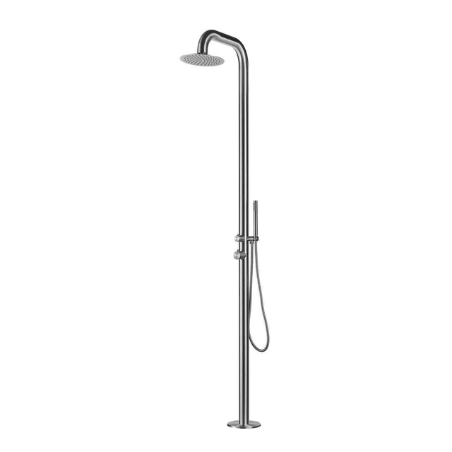 immagine-1-sined-pula-doccia-da-giardino-in-acciaio-316l-con-doccino-h-230-cm-inox-satinato-ean-8025431016781